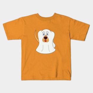 Dog Ghost Halloween Costume Kids T-Shirt